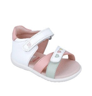 B817 SANDALIA CORAZONES BLANCHE