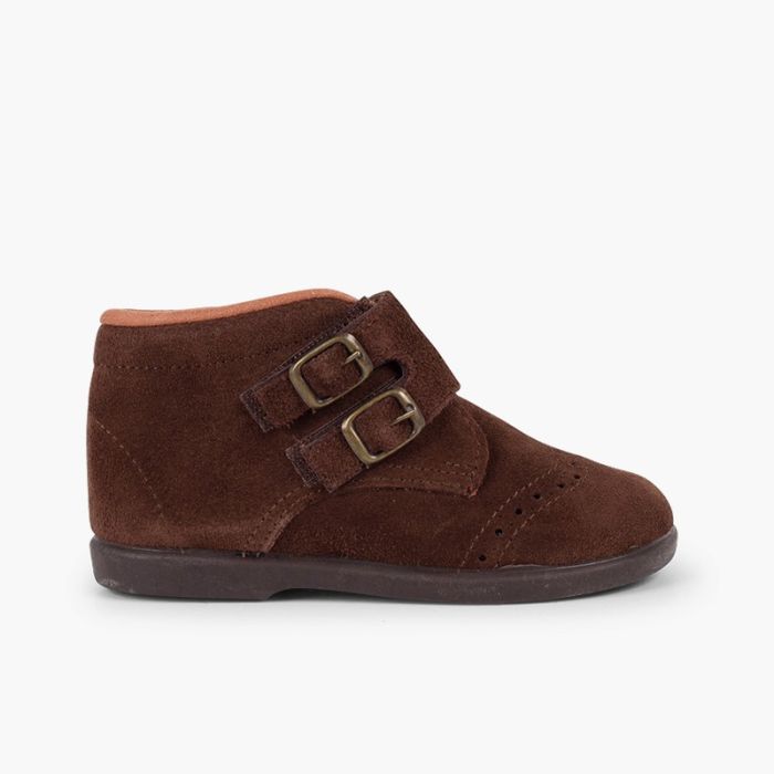Bottes a boucles marron - ref. 0846 mpc