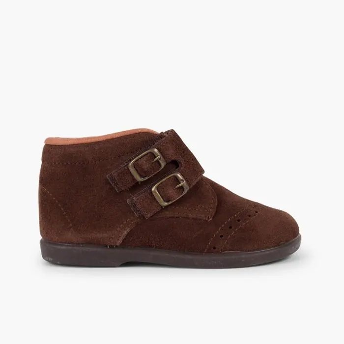 Bottes a boucles marron - ref. 0846 mpc