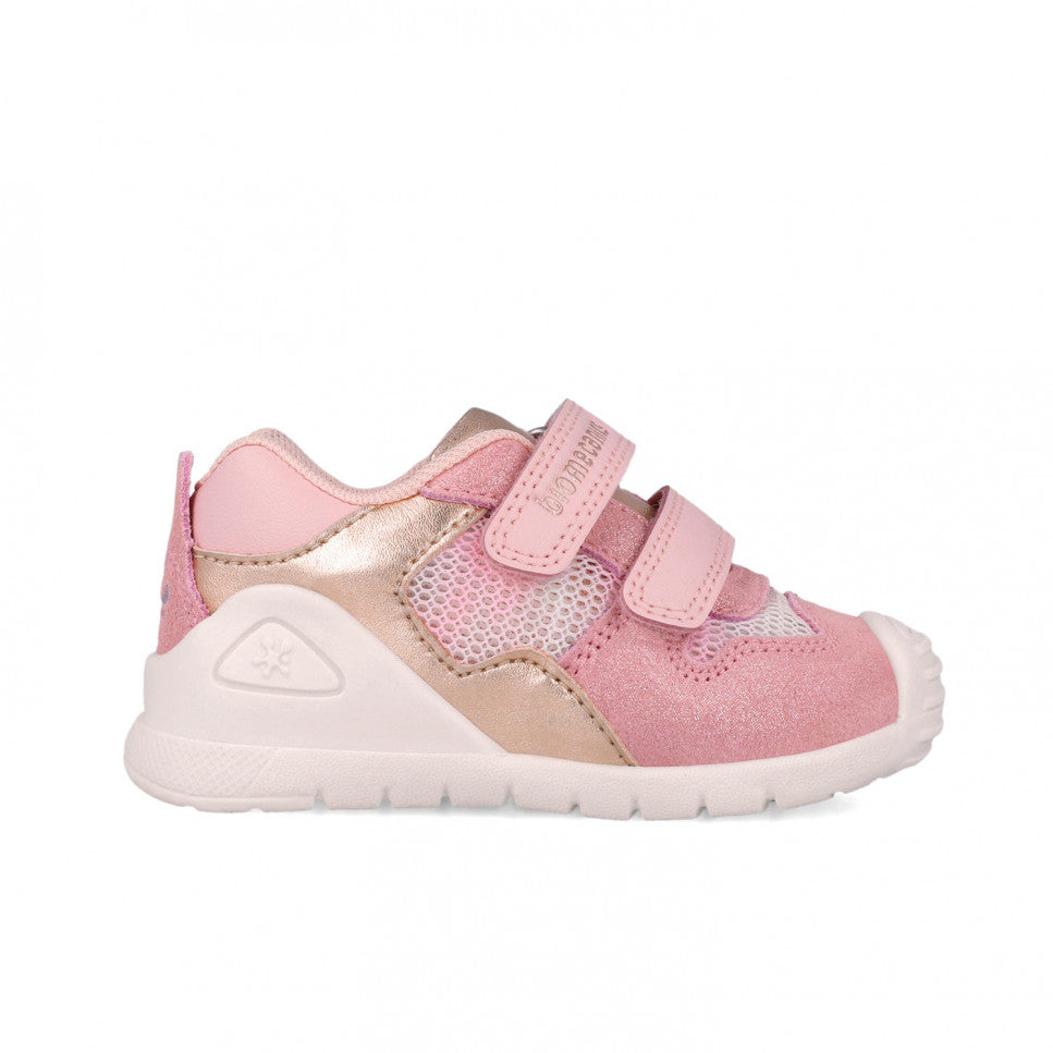 Baskets pailletees rose - ref. d032 mpc
