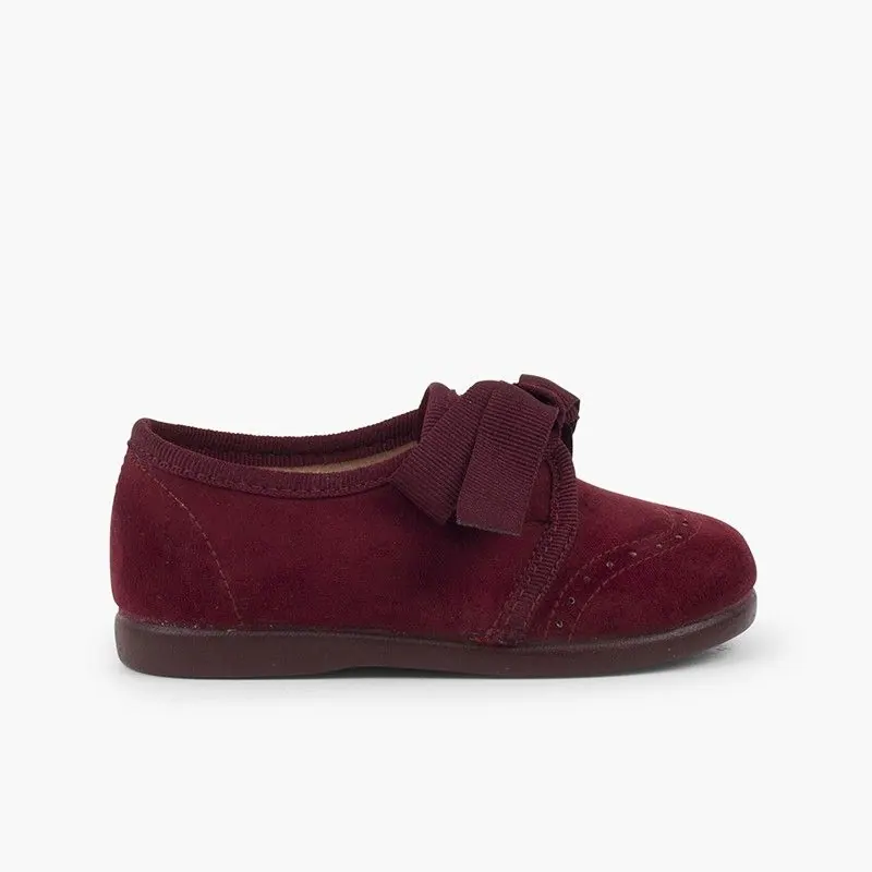 Derbies serratex à lacets bordeaux