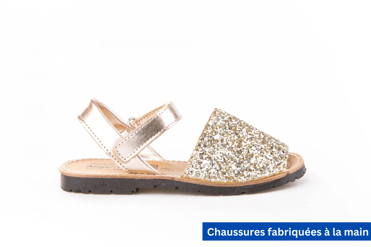 Sandales minorquines or - ref. 203 mpc