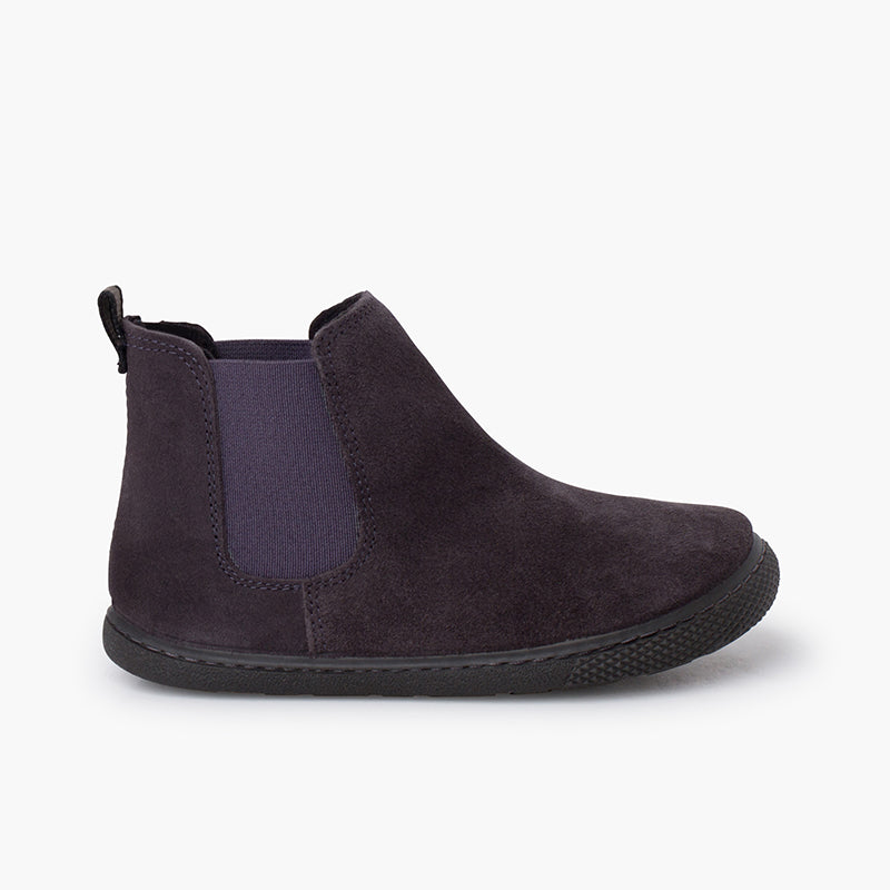 Bottes barefoot chelsea gris