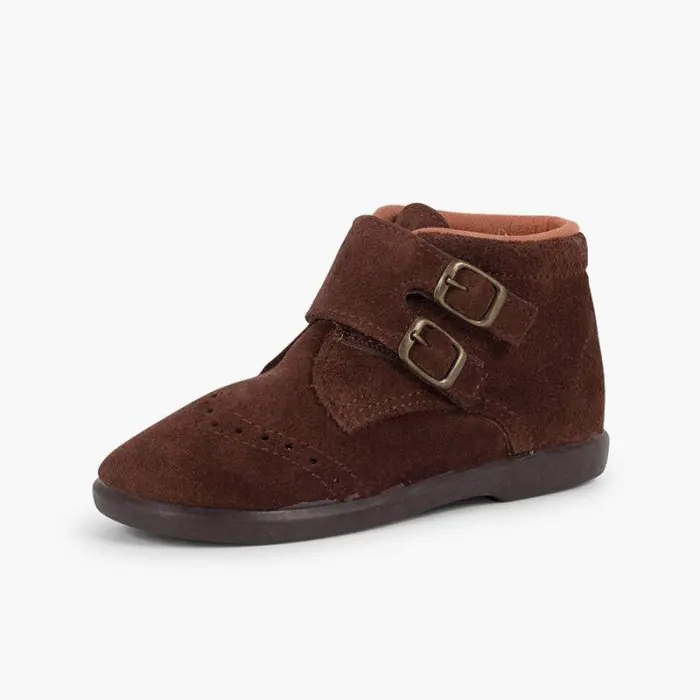 Bottes a boucles marron - ref. 0846 mpc 2