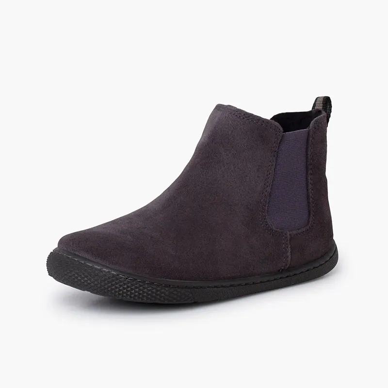 Bottes barefoot chelsea gris 2