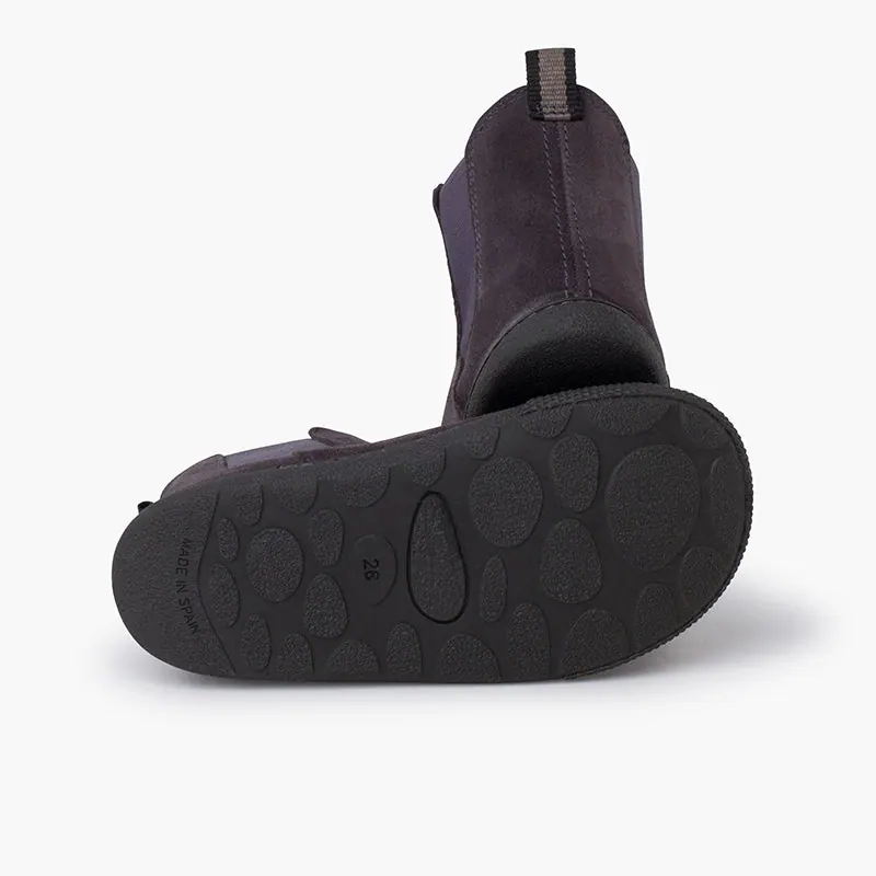 Bottes barefoot chelsea gris 3