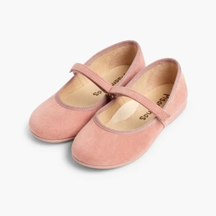 Ballerines maryjanes rose textile mpc 4