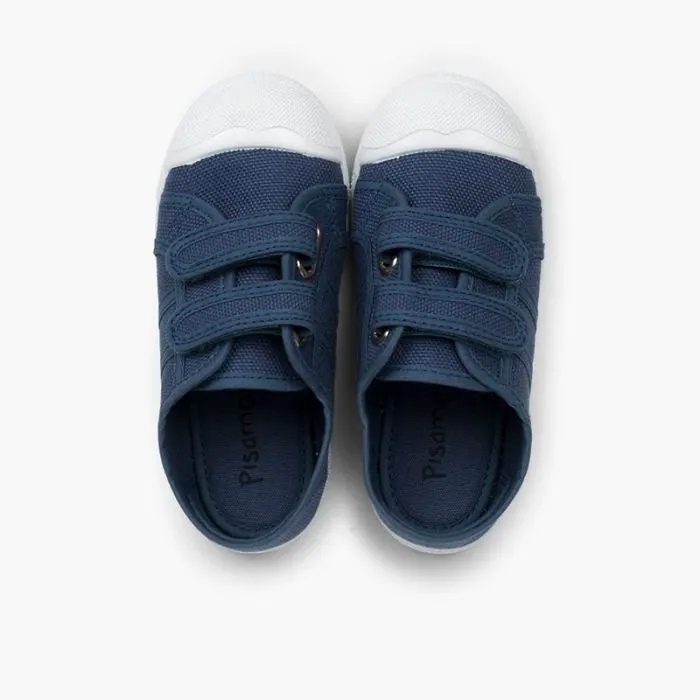 Riptape canvas trainers marine 5