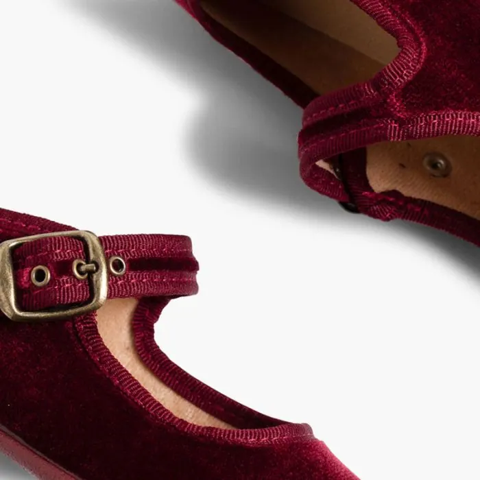Buckle mary janes bordeaux 6
