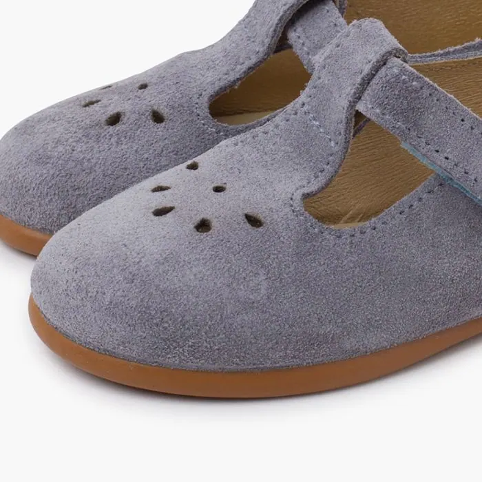 T-bar shoes bleu cobalt 6