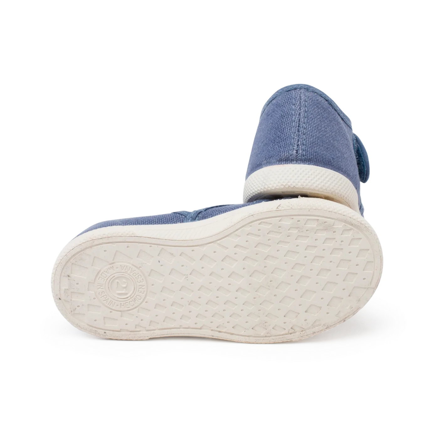 Sandales en toile bleu denim 3