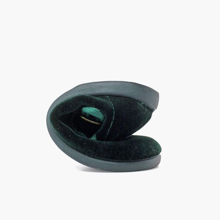 0144 BUCKLE MARY JANES VERT EMERAUDE