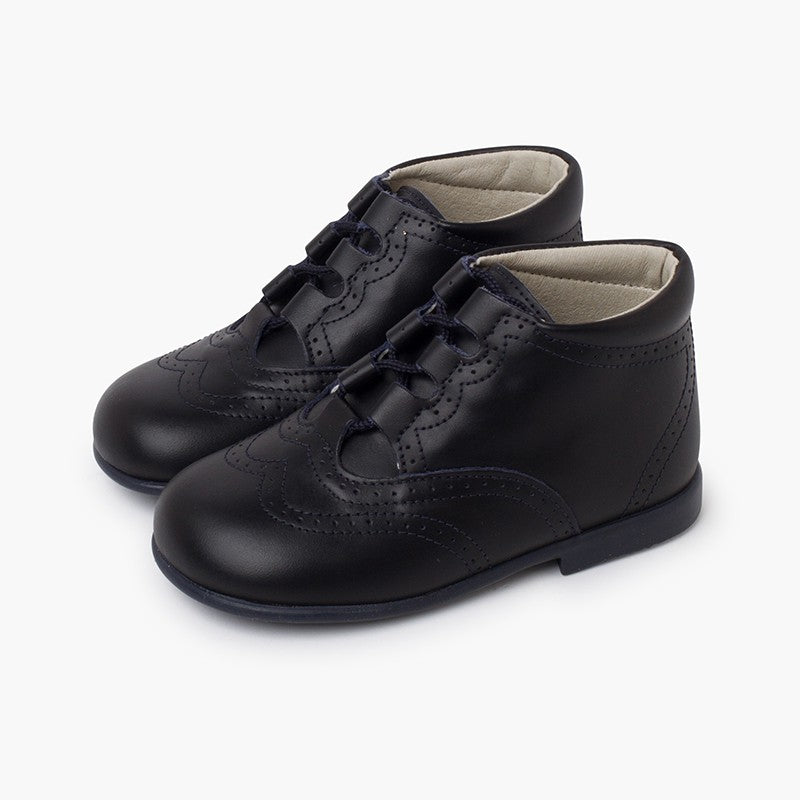 0168 BOTTINES ANGLAISE BLEUES