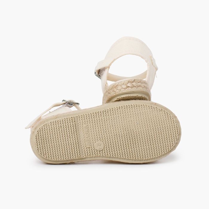 0419 BROGUE ESPADRILLE ECRU