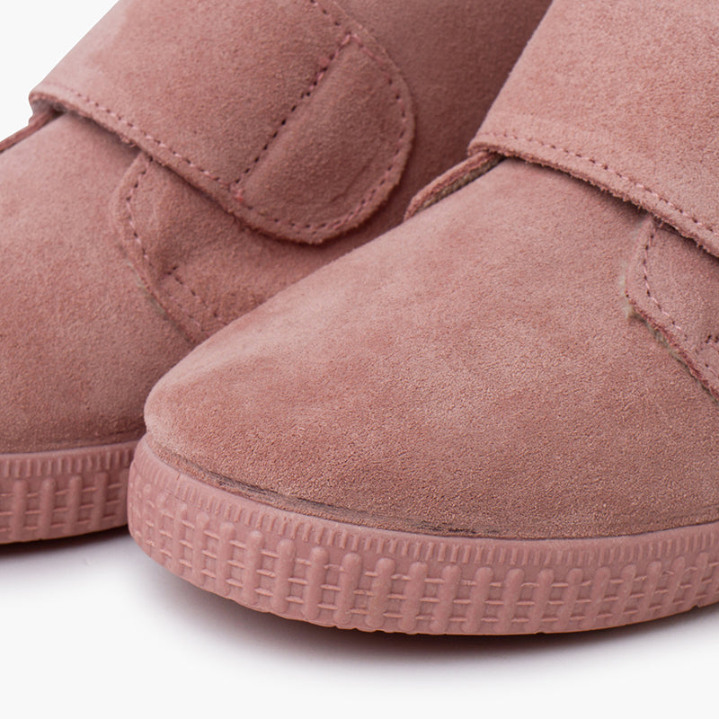 1062 FURRY ANKLE BOOTS ROSE