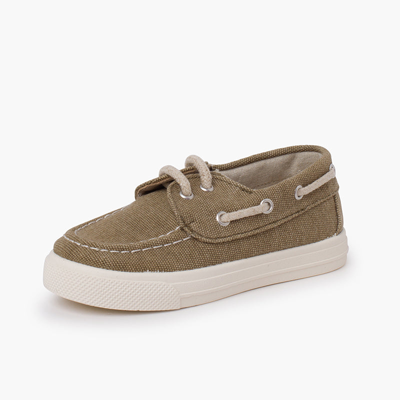 BASKETS EN TOILE KAKI - Ref. 1510