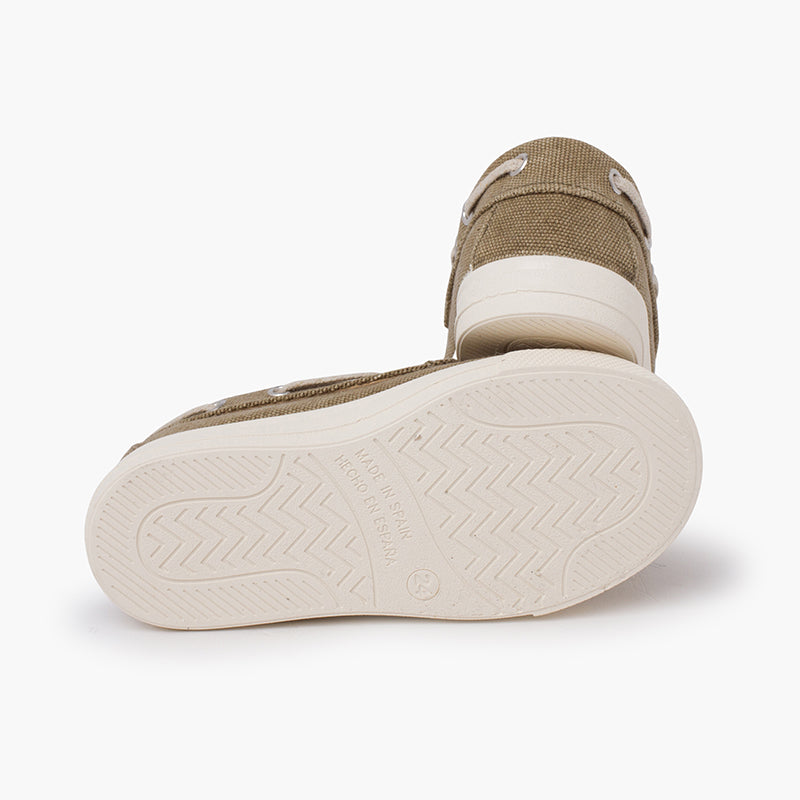 BASKETS EN TOILE KAKI - Ref. 1510