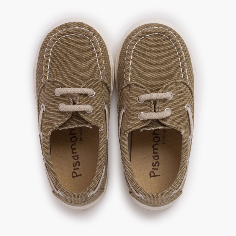 BASKETS EN TOILE KAKI - Ref. 1510