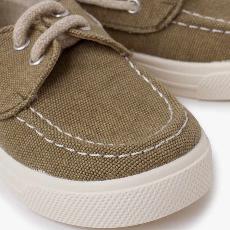 BASKETS EN TOILE KAKI - Ref. 1510