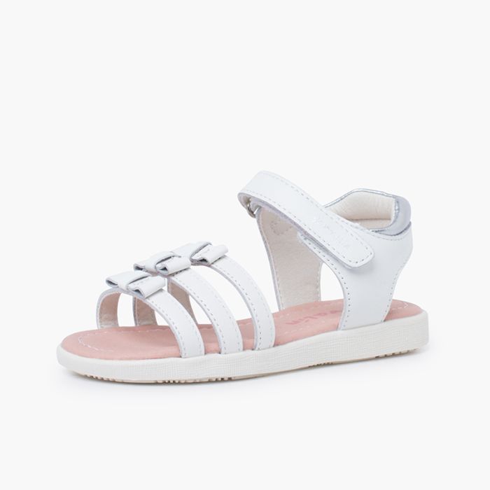 B050 SANDALIA LAZOS BLANCHE