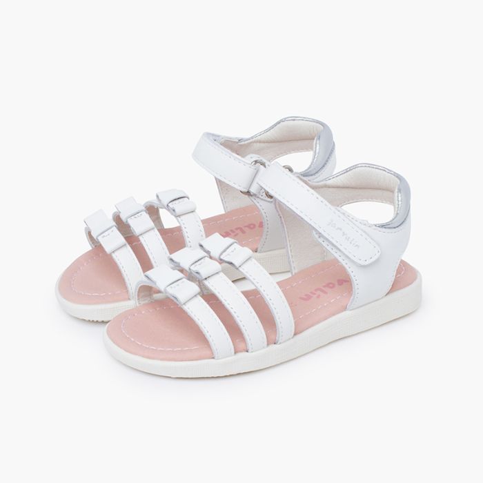 B050 SANDALIA LAZOS BLANCHE