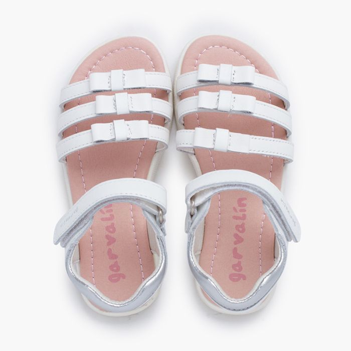 B050 SANDALIA LAZOS BLANCHE