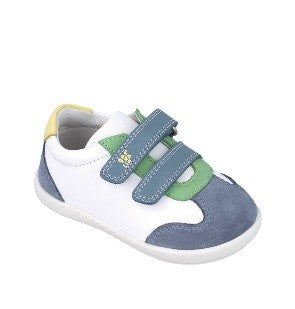 A472 CASUAL BASKETS BLEU ET VERT