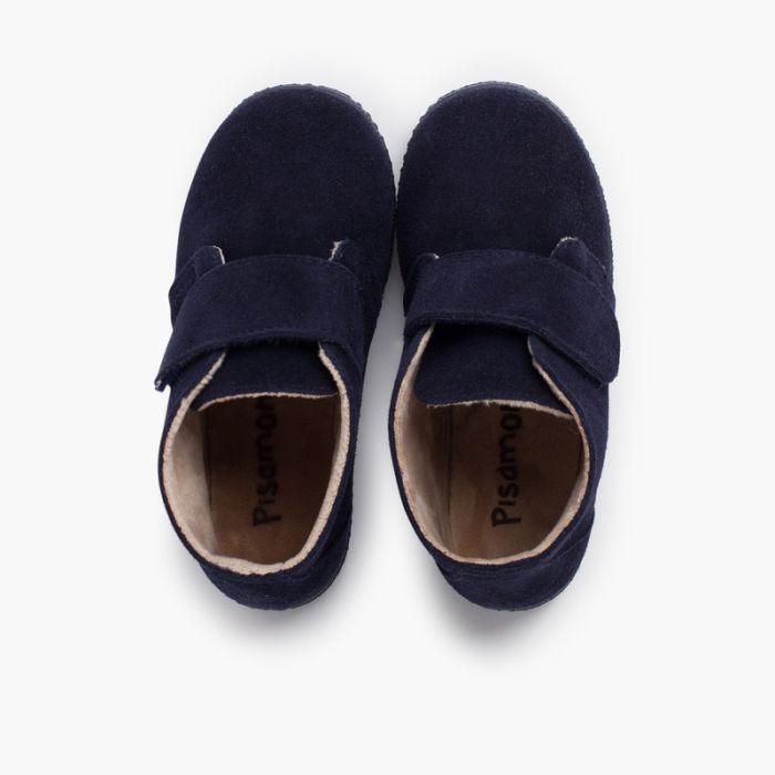 1062 FURRY ANKLE BOOTS MARINE