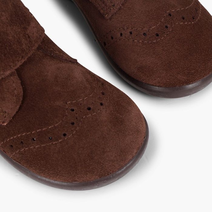 0846 BUCKLE BOOTIES MARRON