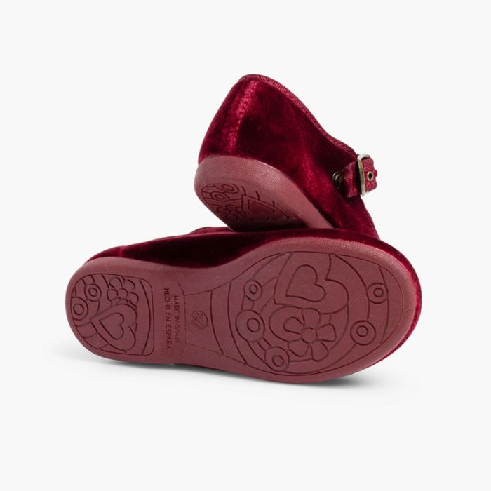 0144 BUCKLE MARY JANES BORDEAUX