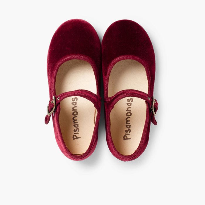 0144 BUCKLE MARY JANES BORDEAUX