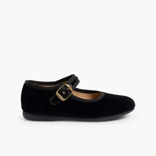 0144 BUCKLE MARY JANES NOIR