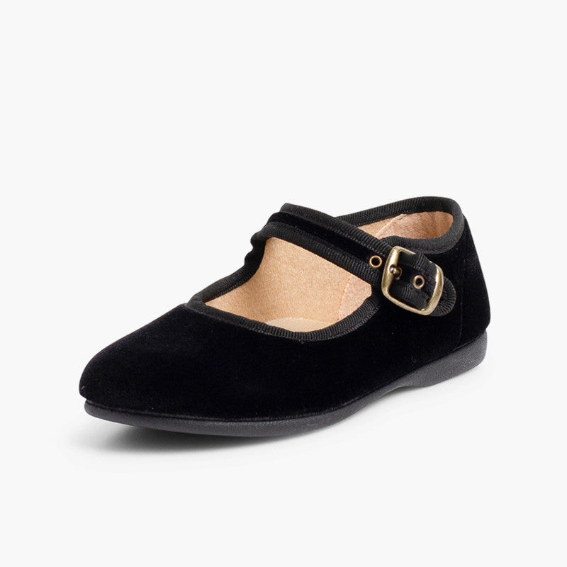 0144 BUCKLE MARY JANES NOIR