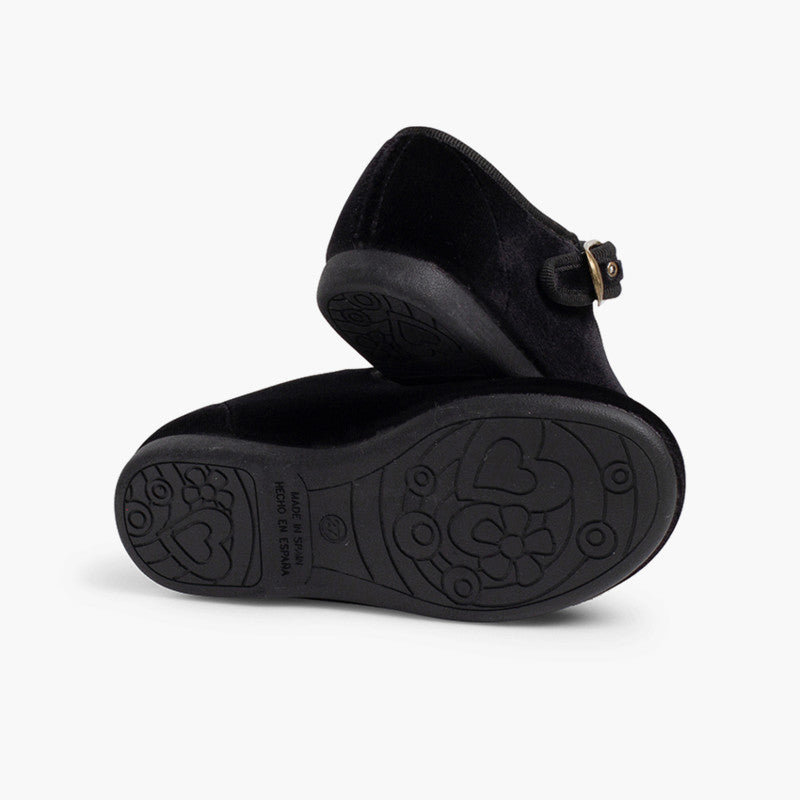 0144 BUCKLE MARY JANES NOIR