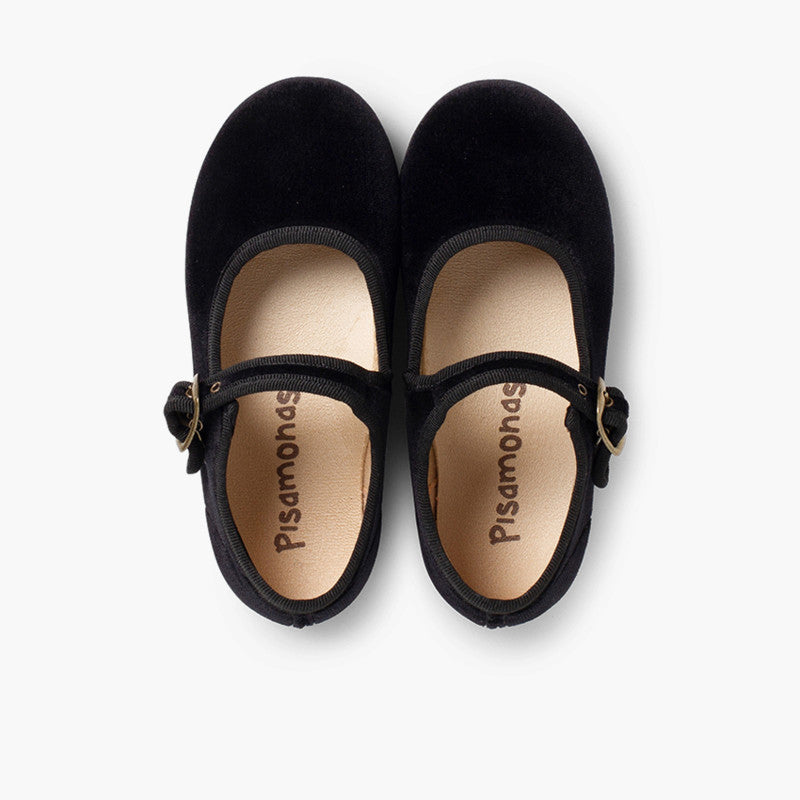 0144 BUCKLE MARY JANES NOIR