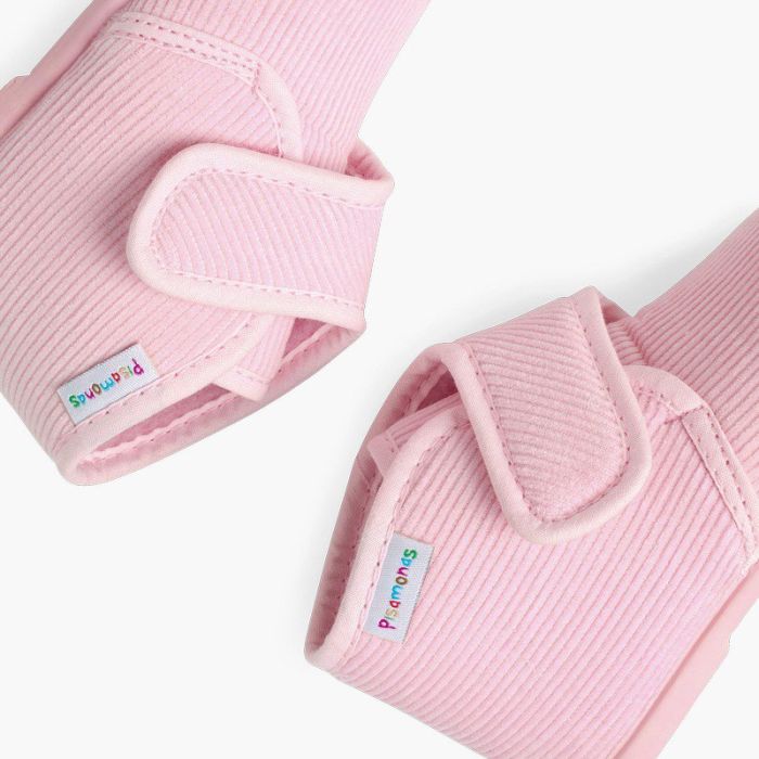 0138 CORDUROY SLIPPERS BOOTS ROSE