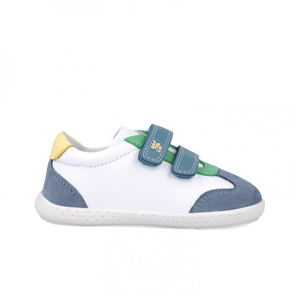 A472 CASUAL BASKETS BLEU ET VERT