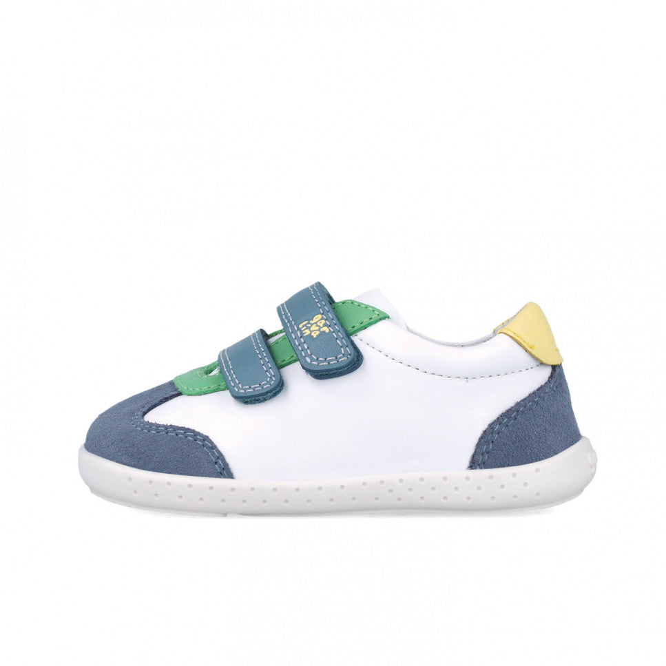A472 CASUAL BASKETS BLEU ET VERT